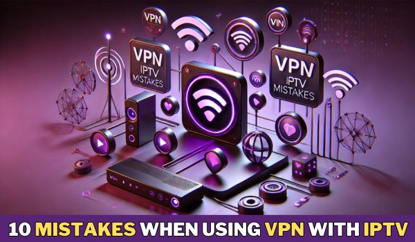 10 Common Mistakes When Using VPN with IPTV